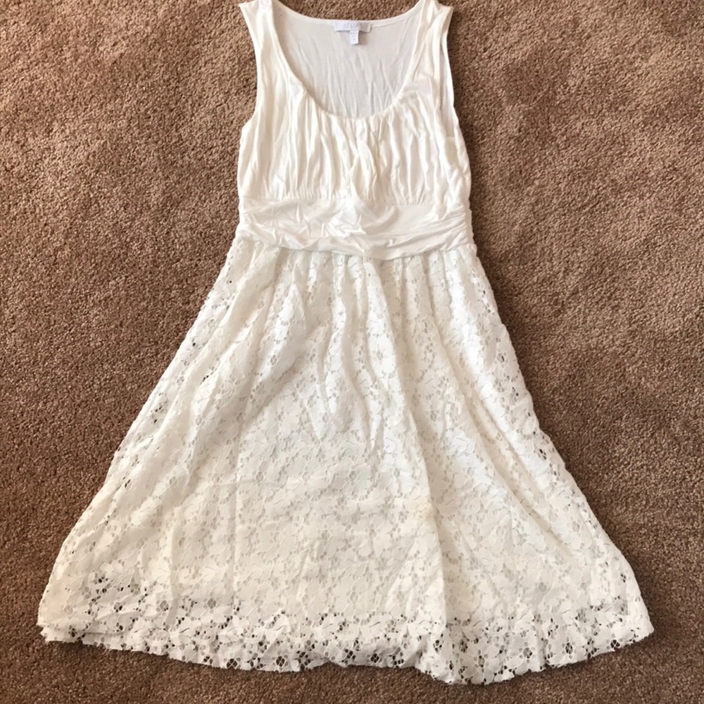 Off white lace dress